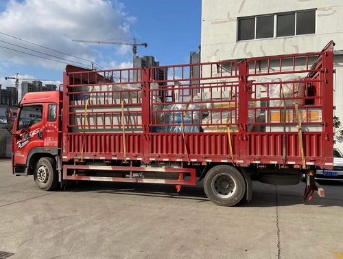 廣東肇慶立興遠(yuǎn)東粉體，智能綁定機(jī)發(fā)貨